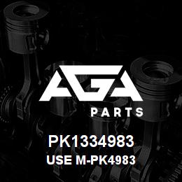 PK1334983 Caterpillar Use M-Pk4983 | AGA Parts