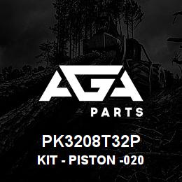 PK3208T32P Caterpillar Kit - Piston -020 | AGA Parts