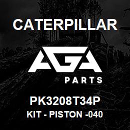 PK3208T34P Caterpillar Kit - Piston -040 | AGA Parts