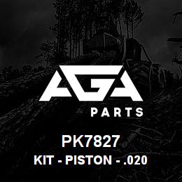 PK7827 Caterpillar Kit - Piston - .020 | AGA Parts