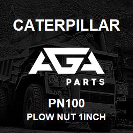 PN100 Caterpillar PLOW NUT 1INCH | AGA Parts