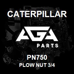PN750 Caterpillar PLOW NUT 3/4 | AGA Parts