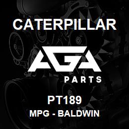 PT189 Caterpillar MPG - BALDWIN | AGA Parts