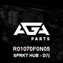 R01070F0N05 Caterpillar SPRKT HUB - D7(9G0007) | AGA Parts