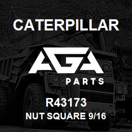 R43173 Caterpillar NUT SQUARE 9/16 | AGA Parts