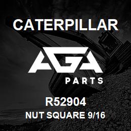 R52904 Caterpillar NUT SQUARE 9/16 | AGA Parts