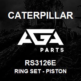 RS3126E Caterpillar Ring Set - Piston | AGA Parts