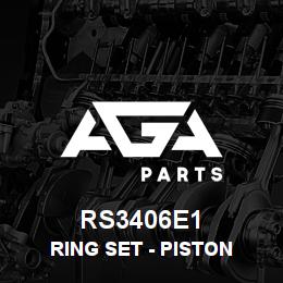 RS3406E1 Caterpillar Ring Set - Piston | AGA Parts