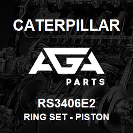 RS3406E2 Caterpillar Ring Set - Piston | AGA Parts