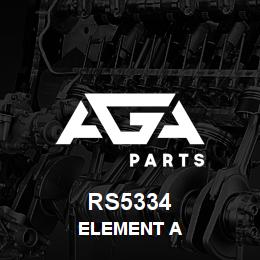 RS5334 Caterpillar ELEMENT A | AGA Parts