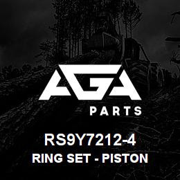 RS9Y7212-4 Caterpillar Ring Set - Piston | AGA Parts