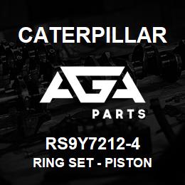 RS9Y7212-4 Caterpillar Ring Set - Piston | AGA Parts