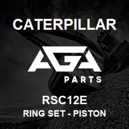 RSC12E Caterpillar Ring Set - Piston | AGA Parts