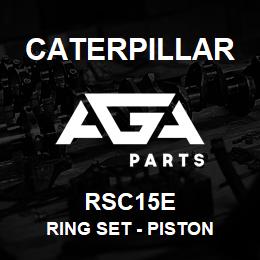 RSC15E Caterpillar Ring Set - Piston | AGA Parts