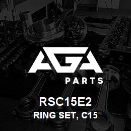 RSC15E2 Caterpillar Ring Set, C15 | AGA Parts