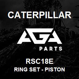 RSC18E Caterpillar Ring Set - Piston | AGA Parts