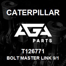 T126771 Caterpillar BOLT MASTER LINK 9/16 | AGA Parts