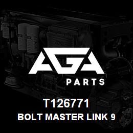 T126771 Caterpillar BOLT MASTER LINK 9/16 | AGA Parts
