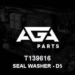 T139616 Caterpillar SEAL WASHER - D5 | AGA Parts