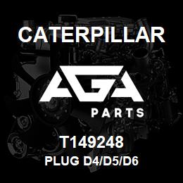 T149248 Caterpillar PLUG D4/D5/D6 | AGA Parts