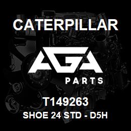 T149263 Caterpillar SHOE 24 STD - D5H | AGA Parts