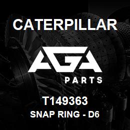 T149363 Caterpillar SNAP RING - D6 | AGA Parts