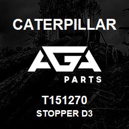 T151270 Caterpillar STOPPER D3 | AGA Parts