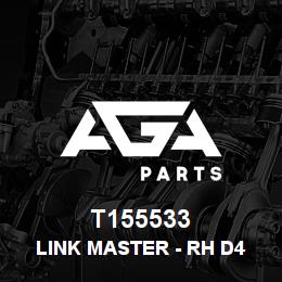 T155533 Caterpillar LINK MASTER - RH D4 BU | AGA Parts