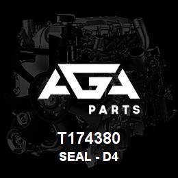 T174380 Caterpillar SEAL - D4 | AGA Parts