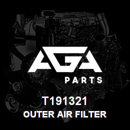 T191321 Caterpillar OUTER AIR FILTER | AGA Parts