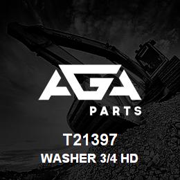 T21397 Caterpillar WASHER 3/4 HD | AGA Parts