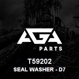 T59202 Caterpillar SEAL WASHER - D7 LINKS | AGA Parts