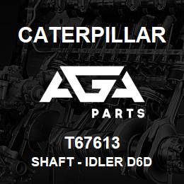 T67613 Caterpillar SHAFT - IDLER D6D | AGA Parts