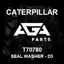 T70780 Caterpillar SEAL WASHER - D5 | AGA Parts