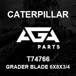 T74766 Caterpillar GRADER BLADE 6X8X3/4 | AGA Parts