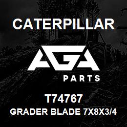 T74767 Caterpillar GRADER BLADE 7X8X3/4TX3/4BH | AGA Parts