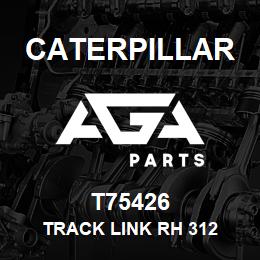 T75426 Caterpillar TRACK LINK RH 312 | AGA Parts