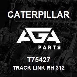 T75427 Caterpillar TRACK LINK RH 312 | AGA Parts