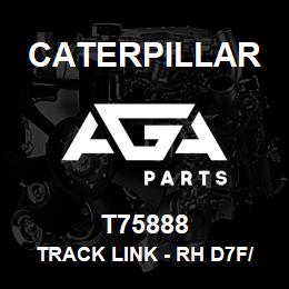 T75888 Caterpillar TRACK LINK - RH D7F/G | AGA Parts