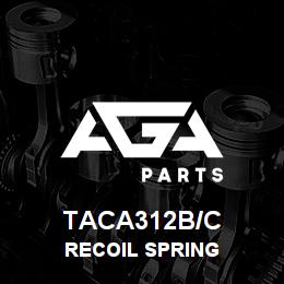 TACA312B/C Caterpillar RECOIL SPRING | AGA Parts