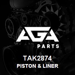 TAK2874 Caterpillar PISTON & LINER KIT | AGA Parts