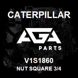 V1S1860 Caterpillar NUT SQUARE 3/4 | AGA Parts