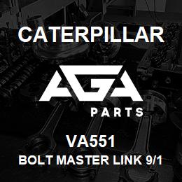 VA551 Caterpillar BOLT MASTER LINK 9/16 | AGA Parts