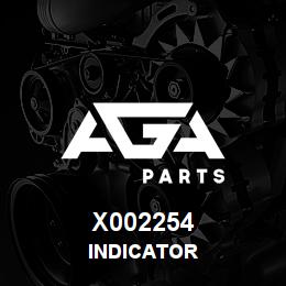 X002254 Caterpillar INDICATOR | AGA Parts