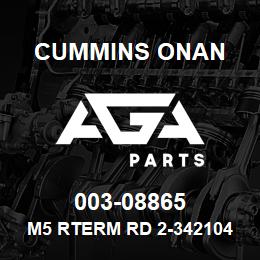 003-08865 Cummins Onan M5 RTERM RD 2-342104-1(X2.5K) | AGA Parts