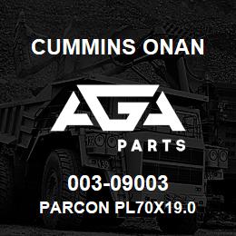 003-09003 Cummins Onan PARCON PL70X19.0 | AGA Parts