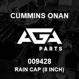 009428 Cummins Onan RAIN CAP (8 INCH) | AGA Parts