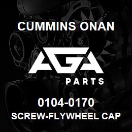 0104-0170 Cummins Onan SCREW-FLYWHEEL CAP | AGA Parts