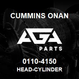 0110-4150 Cummins Onan HEAD-CYLINDER | AGA Parts