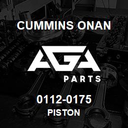 0112-0175 Cummins Onan PISTON | AGA Parts